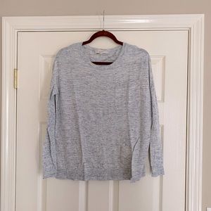 Loft; women’s size small; light blue sweater; long sleeve